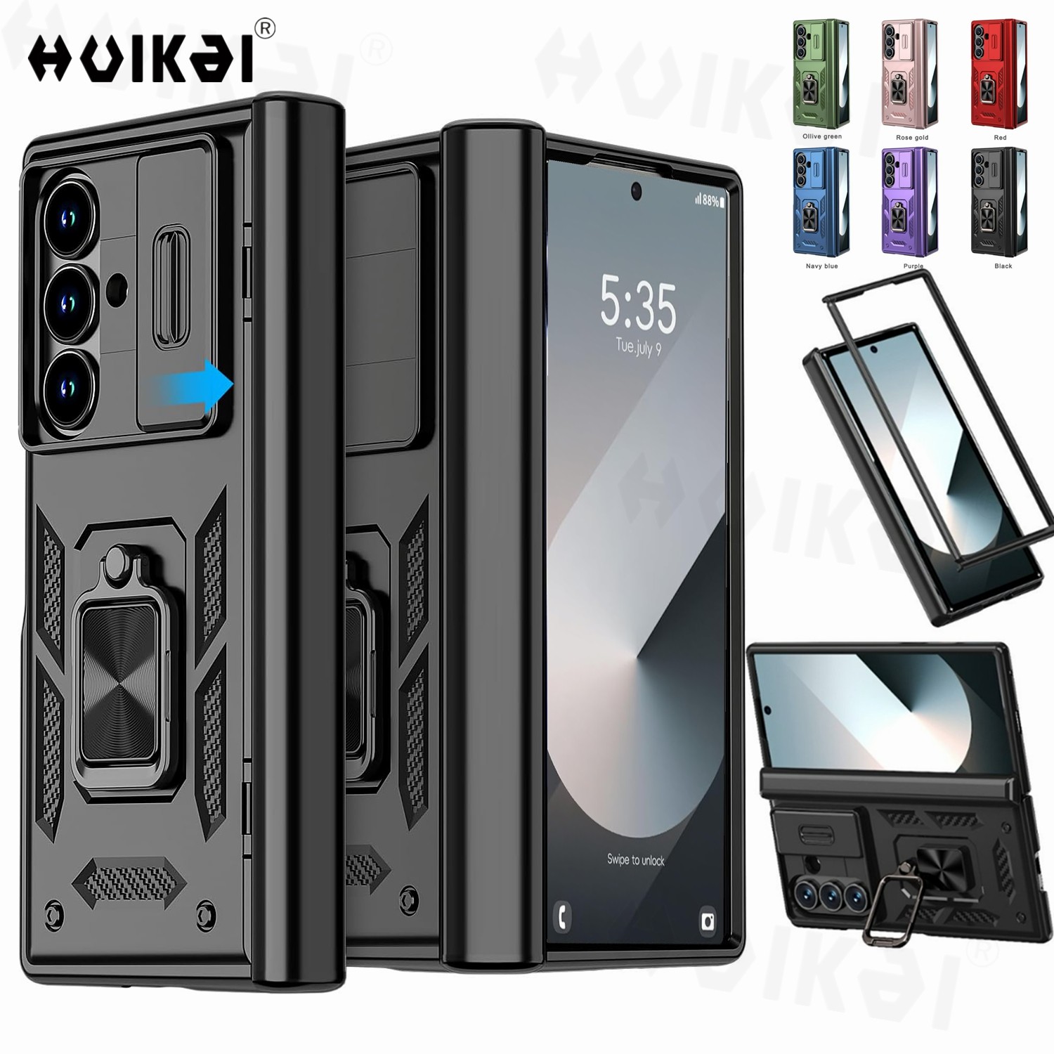 Photography Of War - Funda Protectora para Samsung Galaxy Z