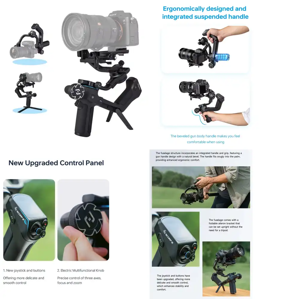 Handheld Stabilizer Gimbal - Estabilizador de Gimbal de Mano de