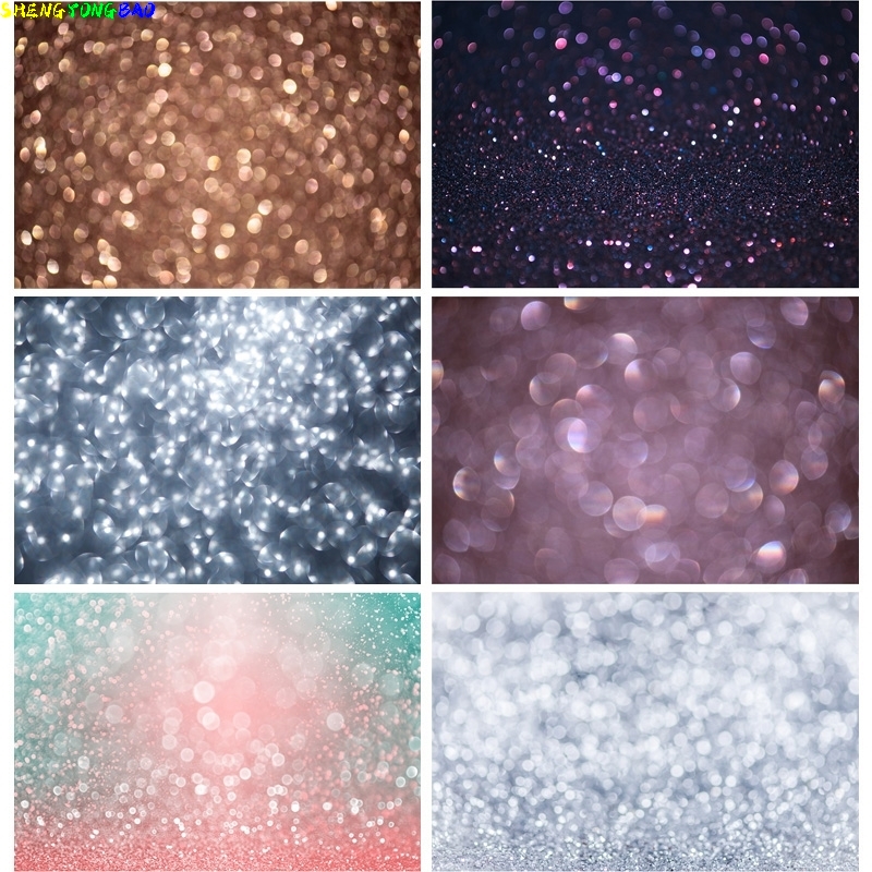 Photography Backdrop Muslin - SHENGYONGBAO-Fondo de vinilo Bokeh para fotografía,