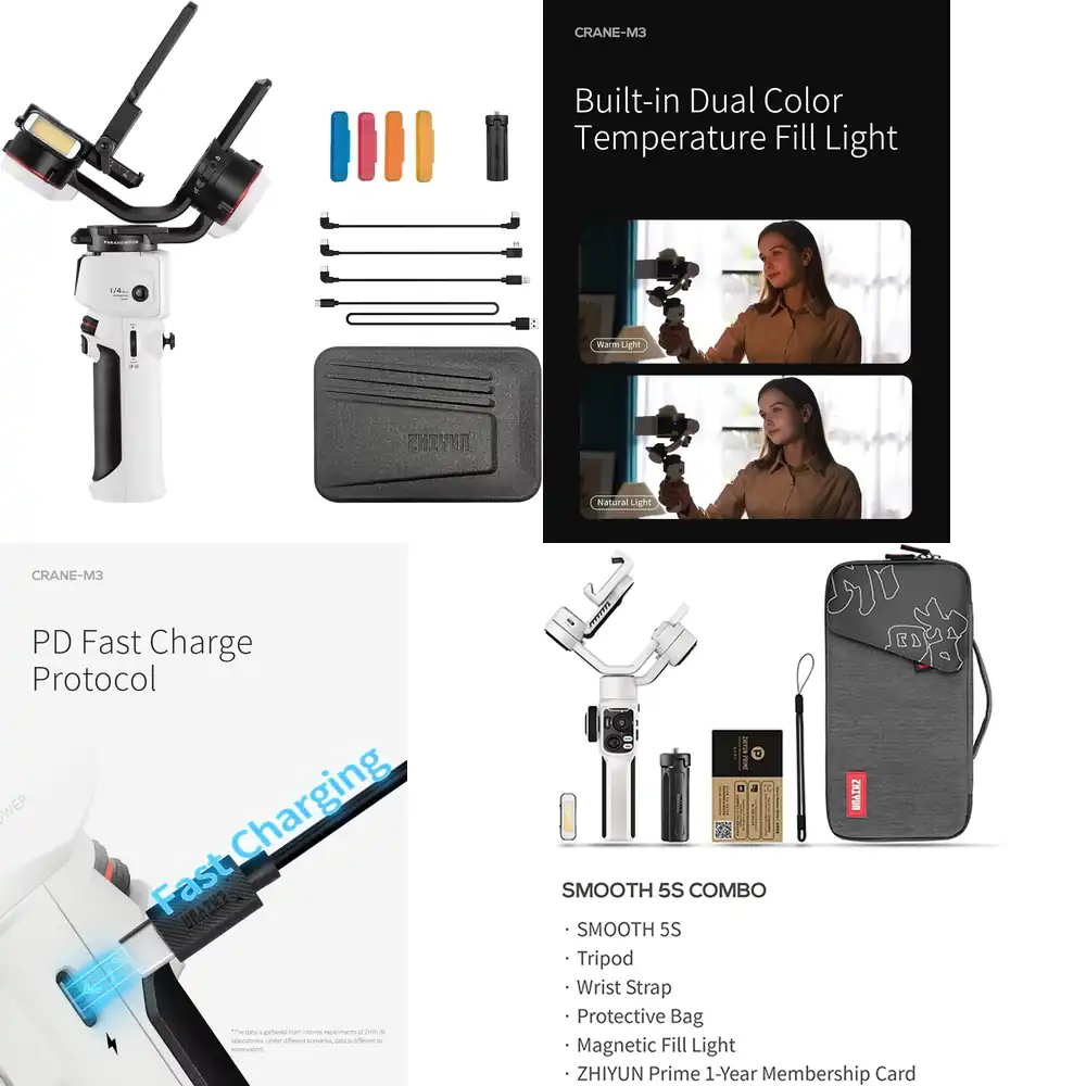 Handheld Stabilizer Gimbal - Estabilizador de Mano ZHIYUN Crane M3S