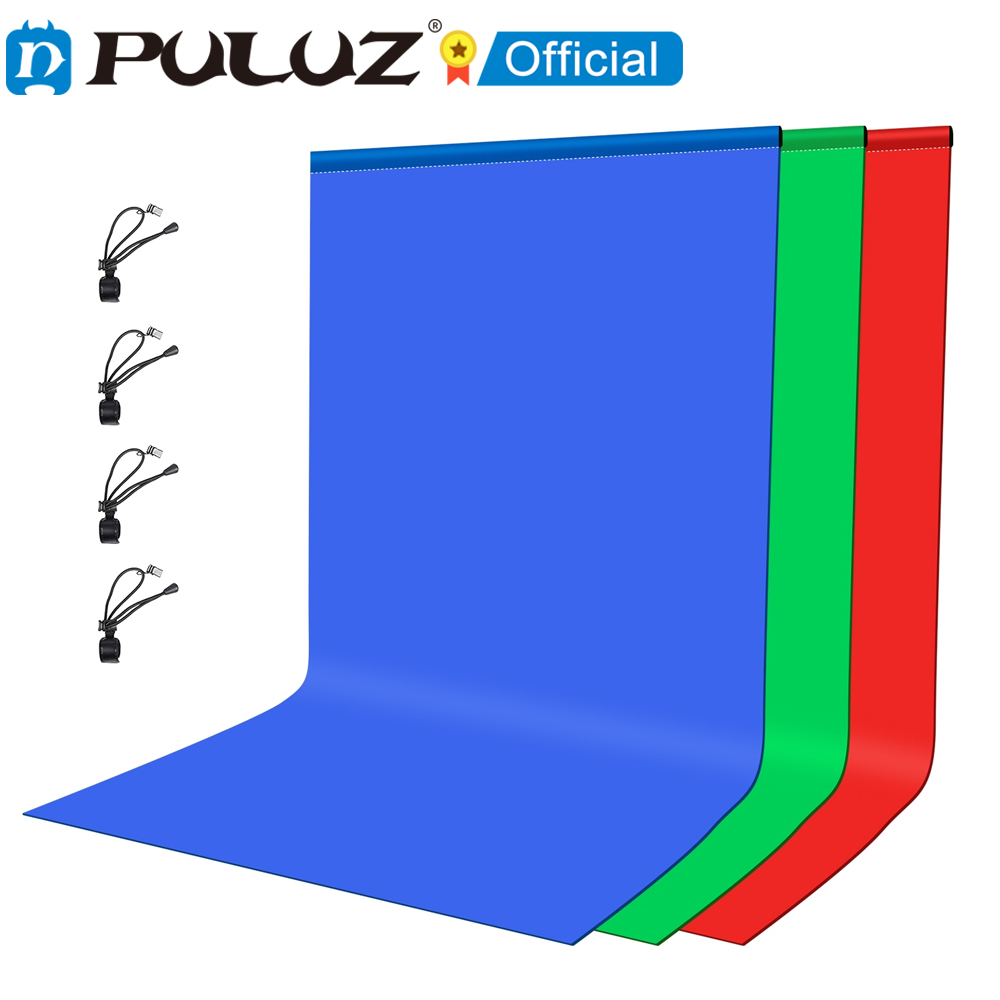 Photography Backdrop Muslin - PULUZ-Fondo de fotografía de 3m x
