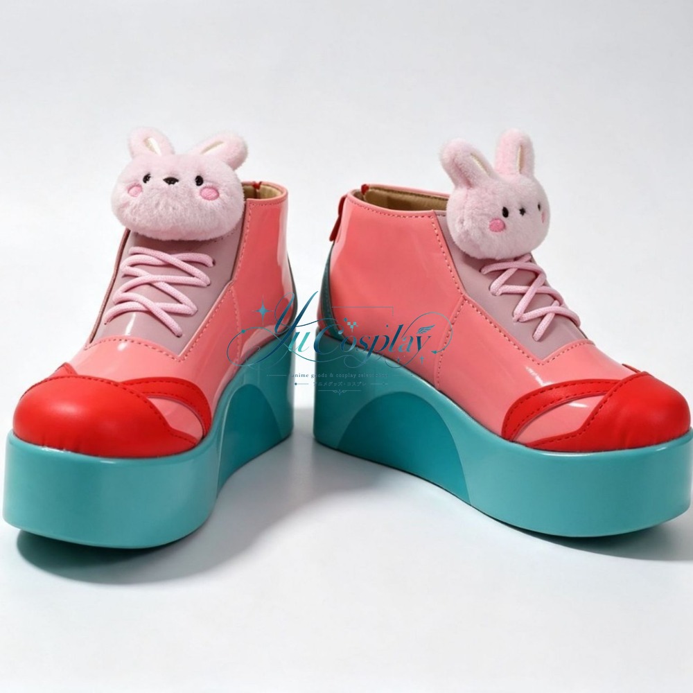 Photography Game - Zapatos de cosplay Kaguya, botas altas