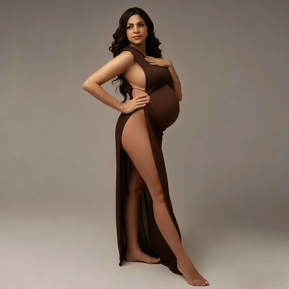 Photography Club - Conjunto de fotografía para embarazadas, vestido