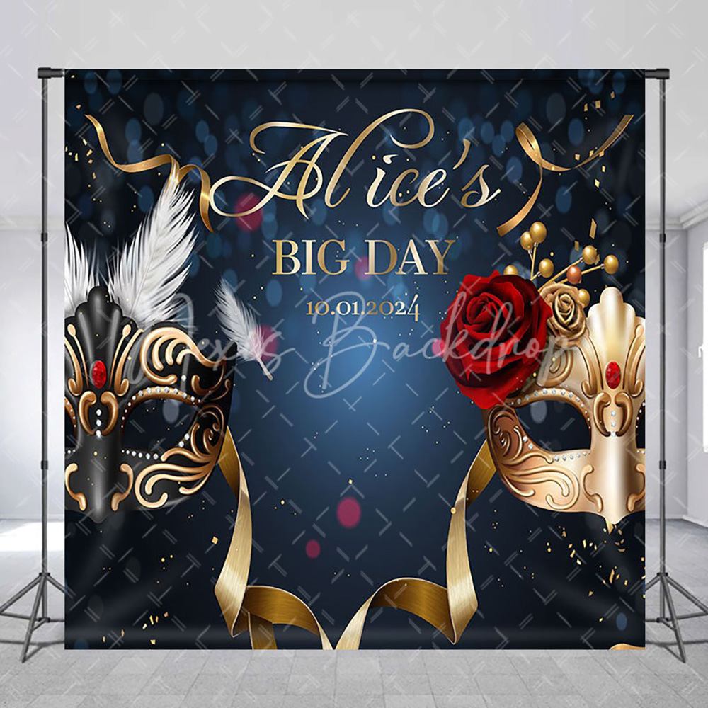 Photography Dark Cloth - Fondo Personalizado para Fiesta de Cumpleaños,