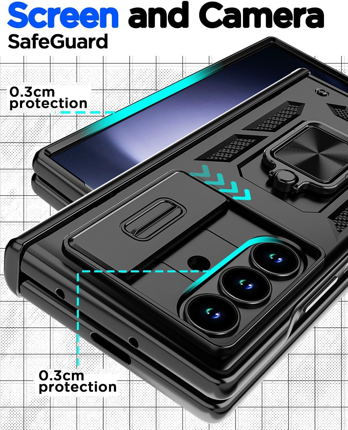 Funda Protectora para Samsung  - Photography Of War reseña y precio