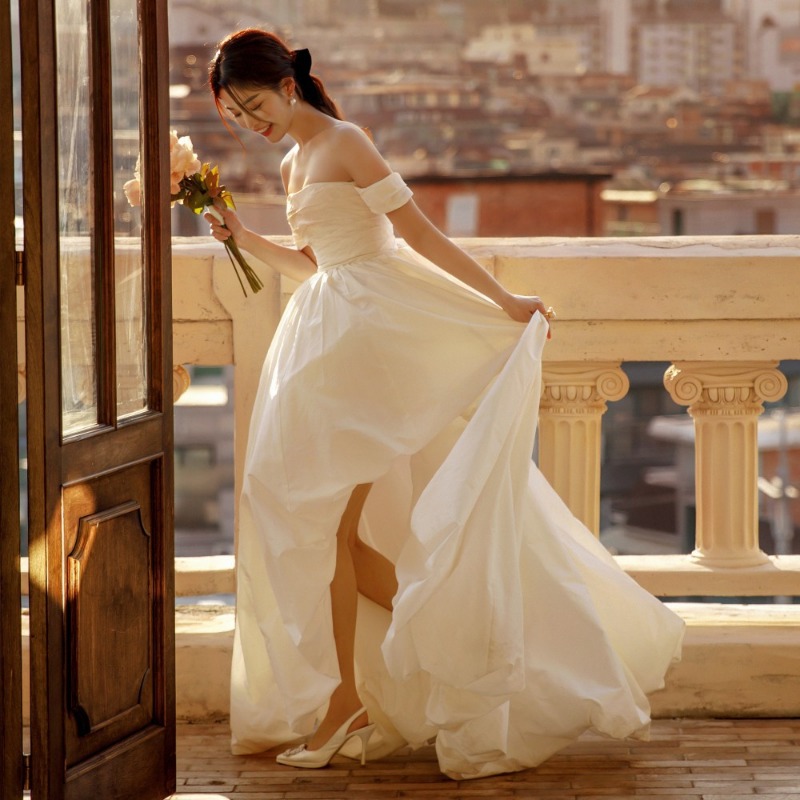 Vestido de Novia Sencillo de U - Photography Wedding reseña y precio