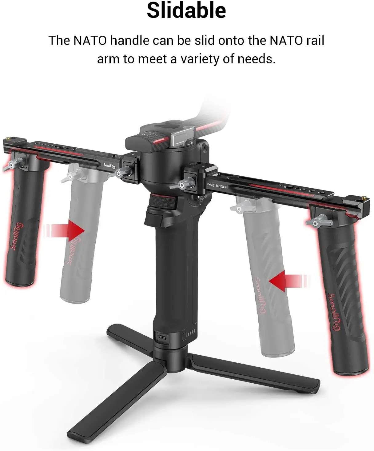 SmallRig 3027 Empuñadura Doble - Handheld Stabilizer Gimbal reseña y precio