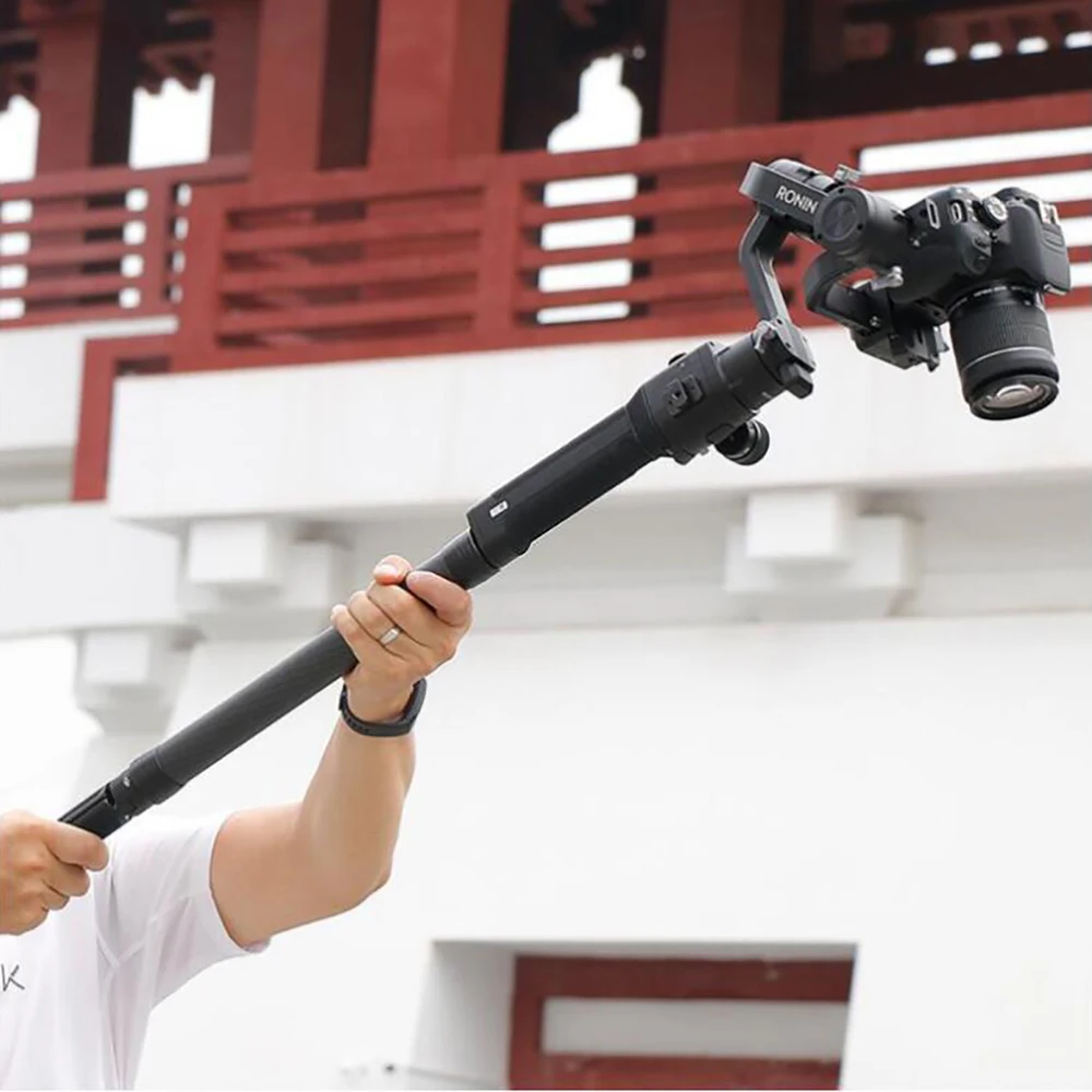 Nueva barra de extensión de ma - Handheld Stabilizer Gimbal reseña y precio