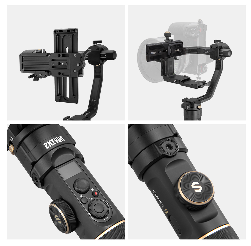 Estabilizador de cardán portát - Handheld Stabilizer Gimbal reseña y precio