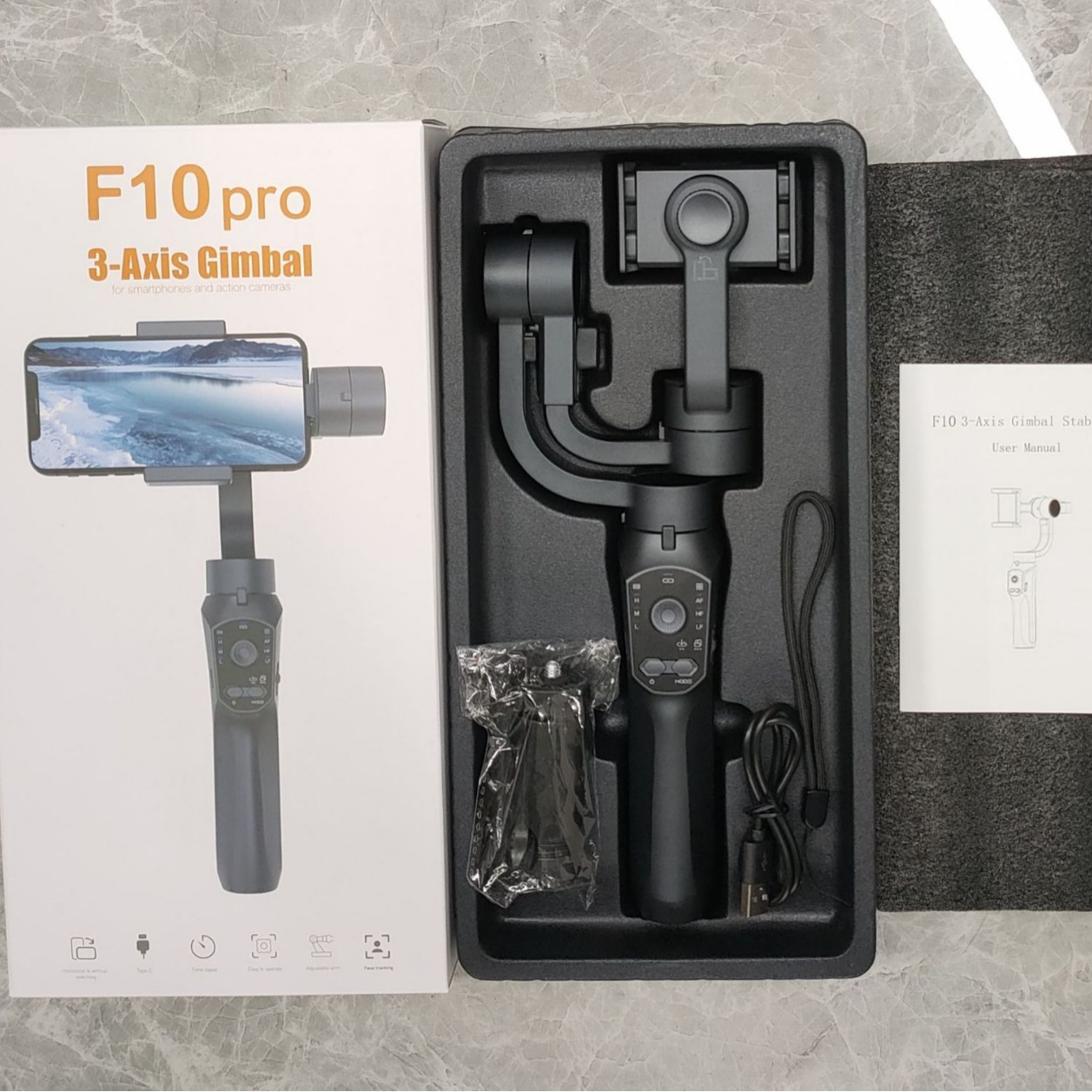 Estabilizador de Gimbal de Tre - Handheld Stabilizer Gimbal reseña y precio