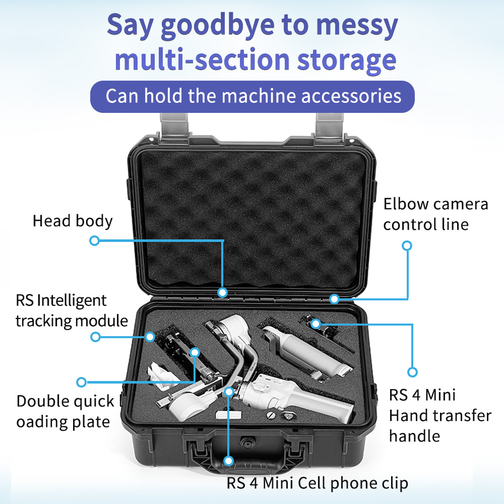 Mini caja de almacenamiento ad - Handheld Stabilizer Gimbal reseña y precio