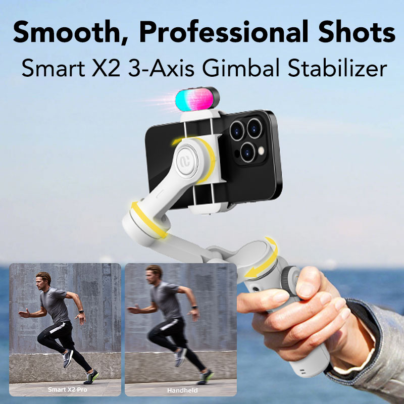 Aochuan Smart X2 Kit Estabiliz - Handheld Stabilizer Gimbal reseña y precio